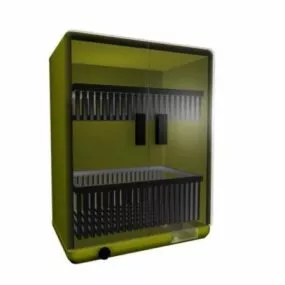 Kitchen Sterilizer Cabinet Design 3d model