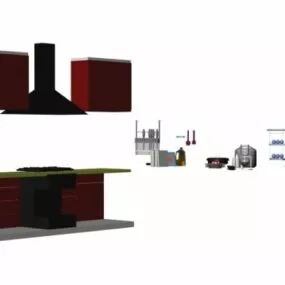 Kitchen Equipment Utensil Collection 3d model