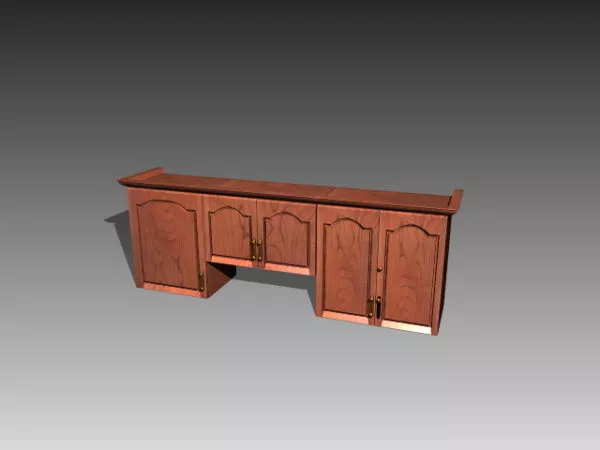 Kitchen Upper Wall Cabinet 3d model Kitchen Upper Wall Cabinet 3d model