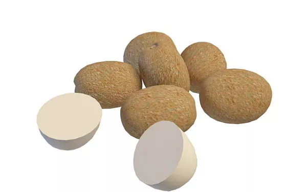 Realistic Apple Fruit Food 3d model