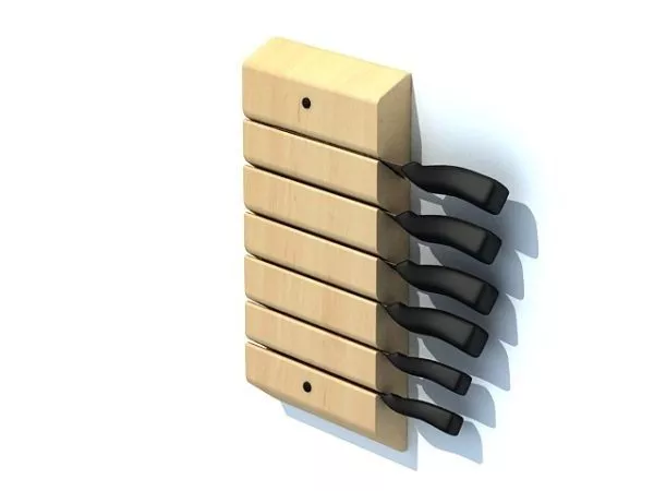 Chinese Knife 3d model