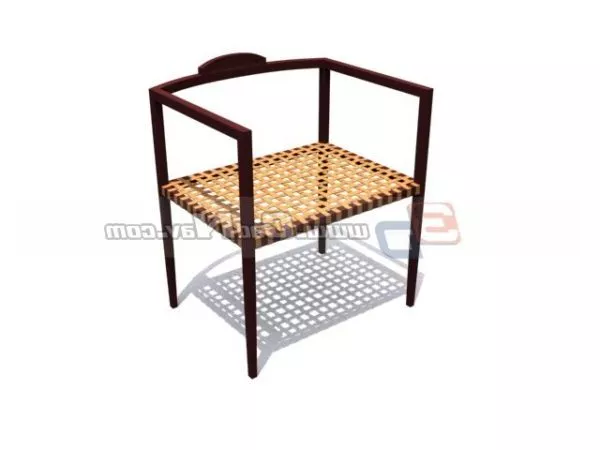 Home Furniture Knotted Chair 3d model Home Furniture Knotted Chair 3d model