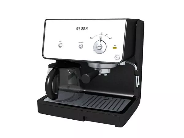 Krups Espresso Machine 3d model Krups Espresso Machine 3d model