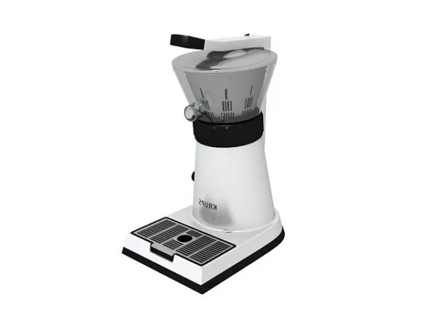 Krups Kitchen Coffee Maker 3d model Krups Kitchen Coffee Maker 3d model