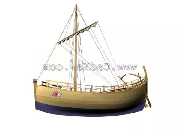 Watercraft Kyrenia Ship 3d model Watercraft Kyrenia Ship 3d model