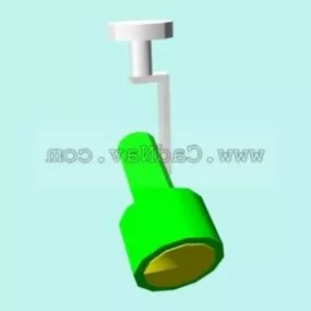 Studio Led Track Light Design 3d model