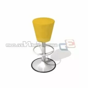 Modern Lab Stool Chair Furniture 3d model
