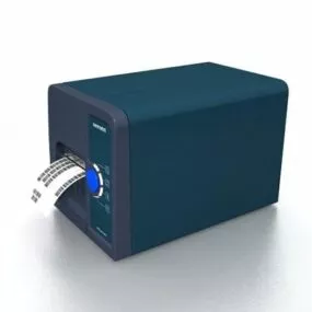 Office Label Maker Machine 3d model
