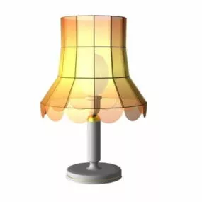 Vintage Lace Style Table Lamp 3d model