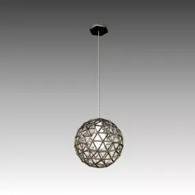 Living Room Sphere Hanging Light 3d model
