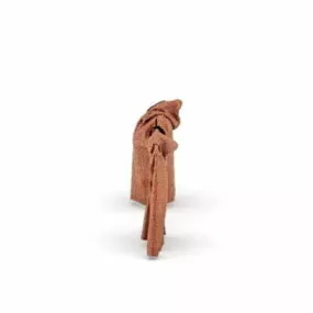 Clothes Ladies Jacket With Hood 3d model