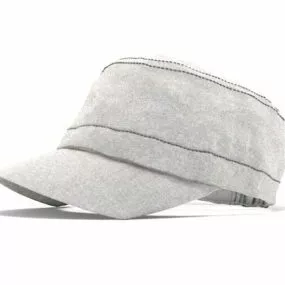Ladies Fashion Newsboy Cap 3d model