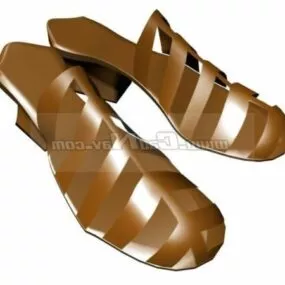 Fashion Lady Sandals 3d model