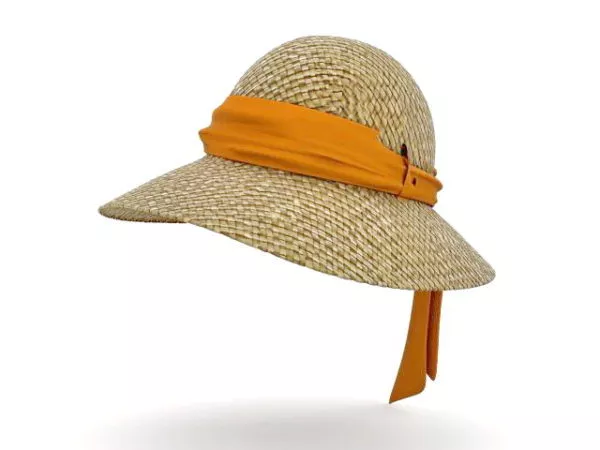 Fashion Ladies Sun Hat 3d model Fashion Ladies Sun Hat 3d model