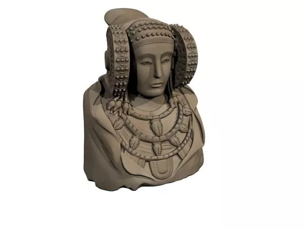 Medieval David Ancient Statue 3d model