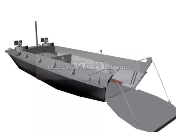 Landing Stage Building 3d model