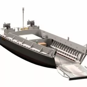 Watercraft Landing Craft 3d model