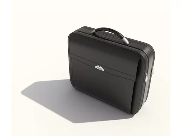 Gold Notebook Laptop 3d model