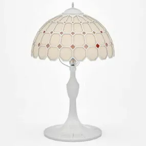 Hotel Decoration Tiffany Table Lamp 3d model