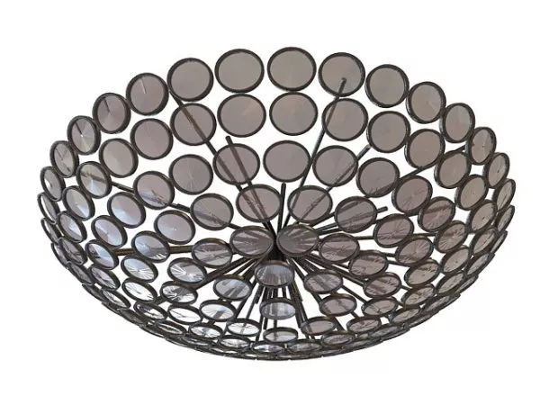 Large Bowl Ceiling Lighting 3d model Large Bowl Ceiling Lighting 3d model
