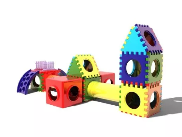 Swing Playground Set 3d model