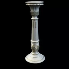 Home Pillar Vase 3d model