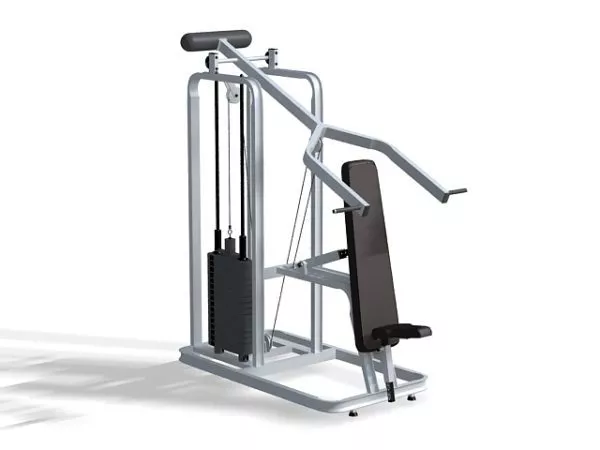Gym Pulldown Equipment 3d model Gym Pulldown Equipment 3d model