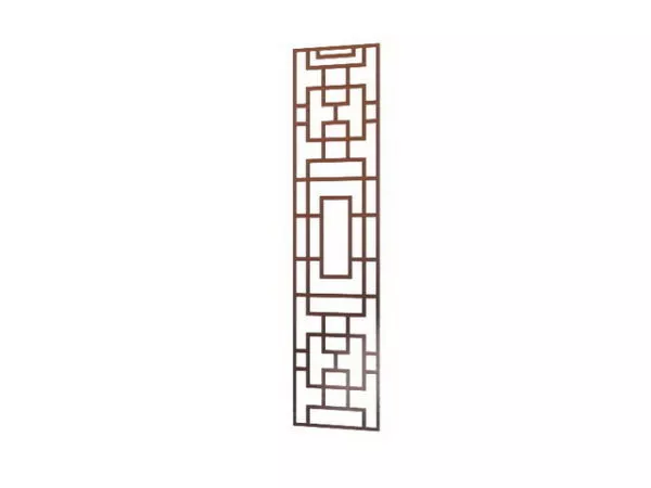 Lattice Frame Decoration 3d model