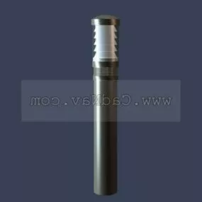 Lawn Light Solar Design Garden Lighting 3d model