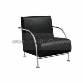 Modern Leather Sofa 3d model