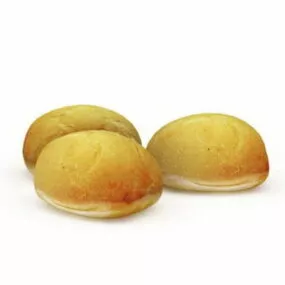 Leavened Breads Food 3d model