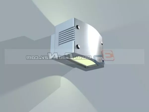 Led Design Indoor Wall Lamp 3d model Led Design Indoor Wall Lamp 3d model