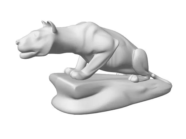 Snow Leopard Animal 3d model