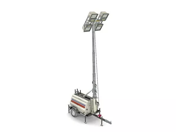 Scifi Watch Tower Building 3d model