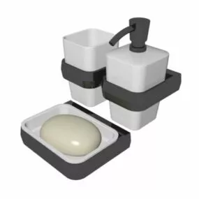 Bathroom Liquid Detergent Soap 3d model