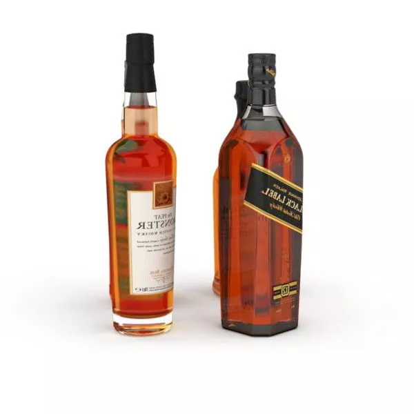 Drink Liquor Collection 3d model Drink Liquor Collection 3d model