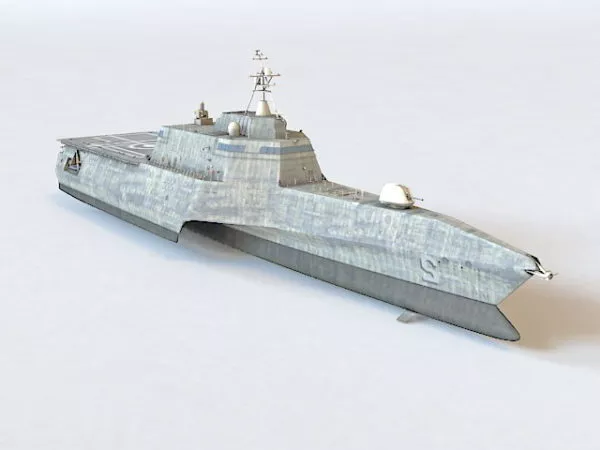 Modern Littoral Combat Ship 3d model Modern Littoral Combat Ship 3d model