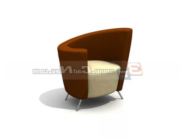 Living Room Furniture Side Armchair 3d model Living Room Furniture Side Armchair 3d model