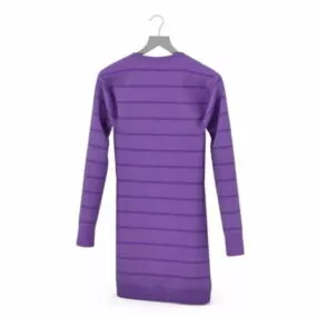 Long Sleeve T-shirt Fashion 3d model