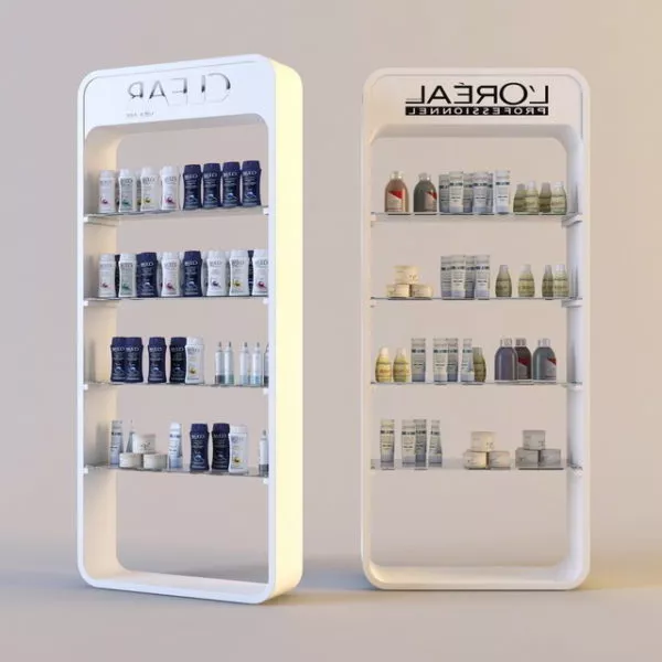 Cosmetics Bottles Soap Boxes 3d model