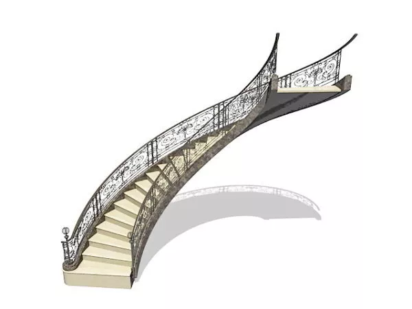Stair Complex System Playground 3d model