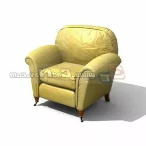 Luxury Sofa Chair 3d model