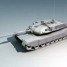 Us M1 Abrams Tank 3d model
