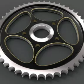 Industrial Machine Gear 3d model