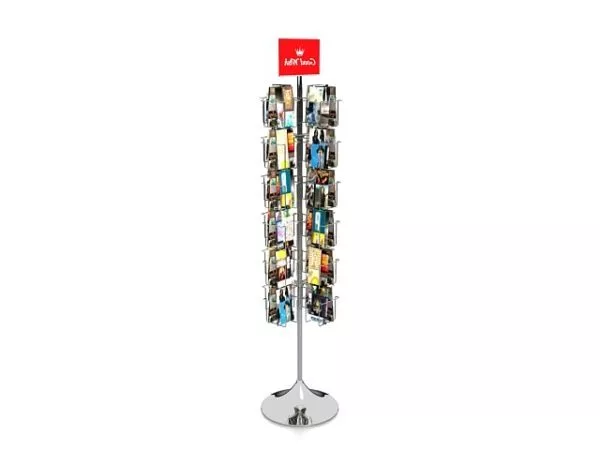 Bookstore Magazine Display Rack 3d model Bookstore Magazine Display Rack 3d model
