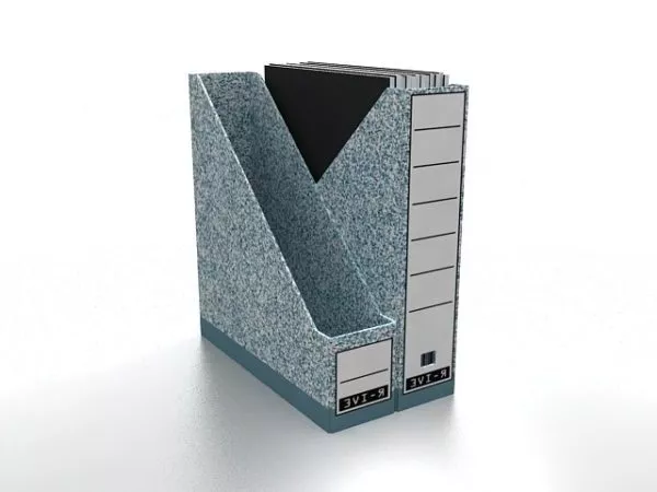 Office Magazine File Holders 3d model Office Magazine File Holders 3d model