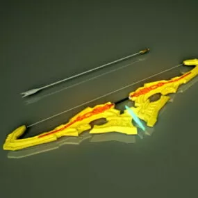 Gaming Magic Bow 3d model