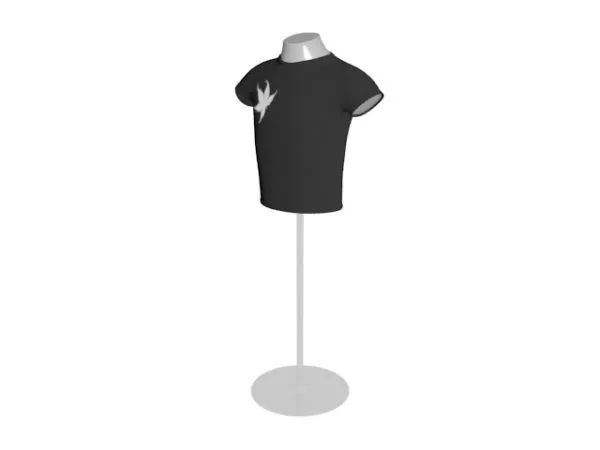 Dress Form Stand Furniture 3d model Dress Form Stand Furniture 3d model