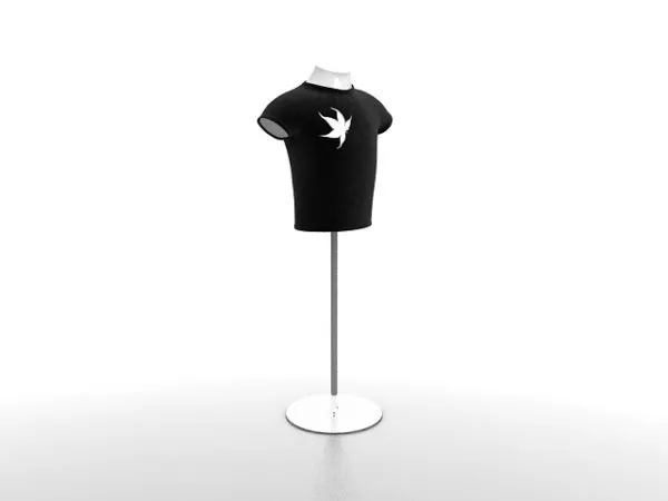 Man Mannequin Character With Neck Fashion 3d model