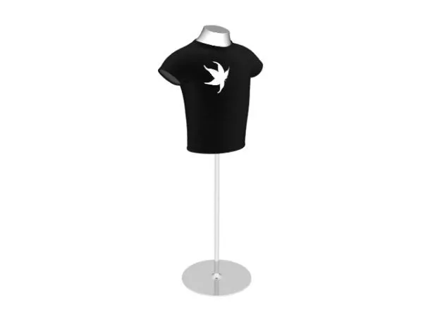 Man Mannequin Character With Neck Fashion 3d model